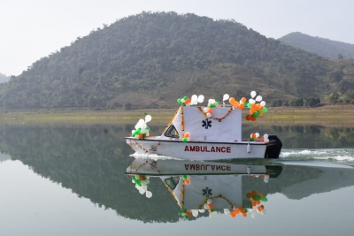  Bsf Launches Boat Ambulance In Malkangiri In Odisha #ambulance #malkangiri-TeluguStop.com