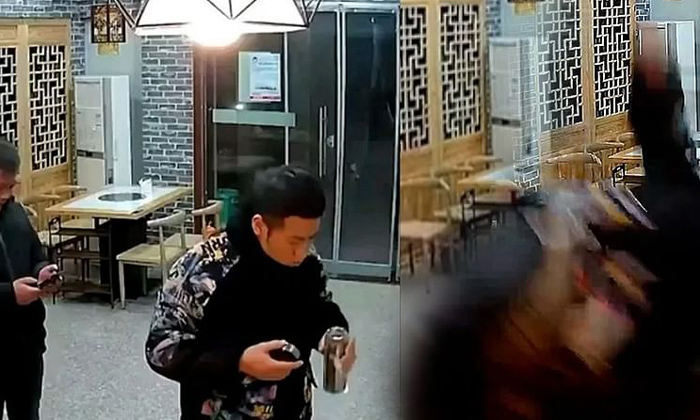  Escaped Buffalo Bursts Into Restaurant And Tosses Man In The Air, Buffalo Attack-TeluguStop.com