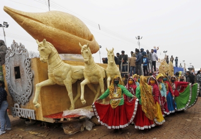  Haryana’s Prowess In Sports On Display At R-day Tableau #haryanas #prowess-TeluguStop.com