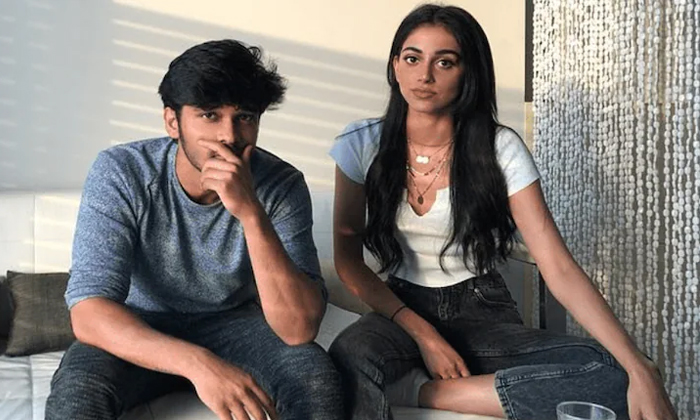  Hero Vikram Son Romances With Heroine In Dubai Viral Photos Details,  Vikram, So-TeluguStop.com