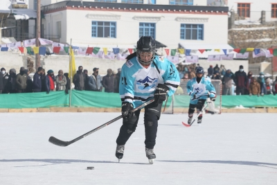  Himachal Cm Opens Ice Hockey Summit At India’s Highest Rink #himachal #hoc-TeluguStop.com