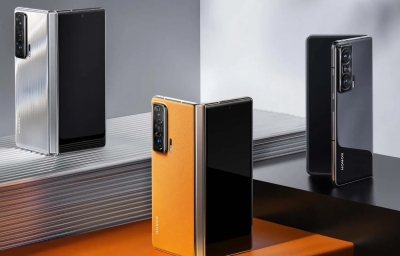  Honor Unveils Its 1st Foldable Smartphone Magic V #unveils #foldable-TeluguStop.com