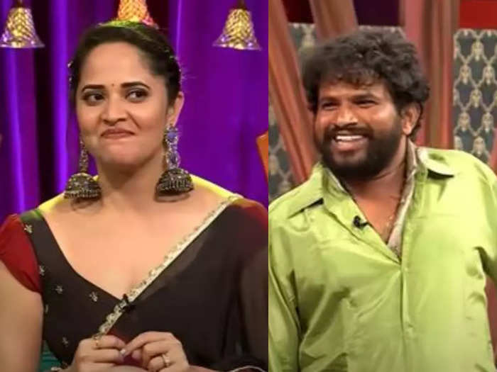  Hyper Aadi Romatic Comments On Anasuya Bharadwaj, Jabardasth, Anasuya, Hyper Aad-TeluguStop.com