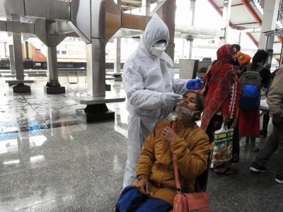  India Logs 3.06 Covid Cases, Positivity Rises To 20.75% #india #logs-TeluguStop.com