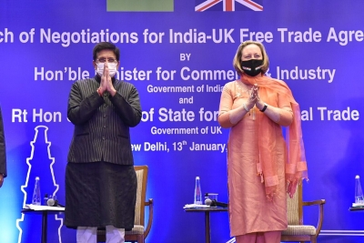  India-uk Launch Crucial Free Trade Negotiations #indiauk #crucial-TeluguStop.com