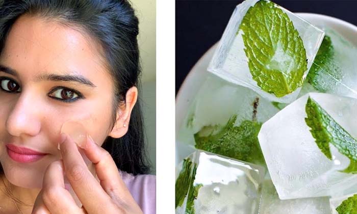  Keera And Mint Leaves Helps To Get Rid Of Oily Skin , Keera , Mint Leave S, Oily-TeluguStop.com