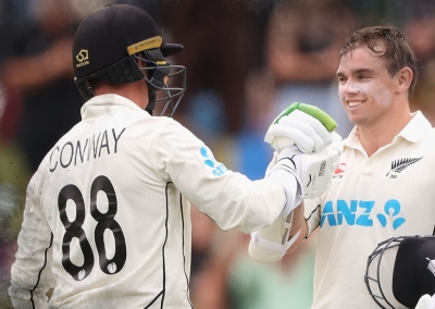  Latham Slams Unbeaten 186, Conway 99 As New Zealand In Command On Day 1 #latham-TeluguStop.com