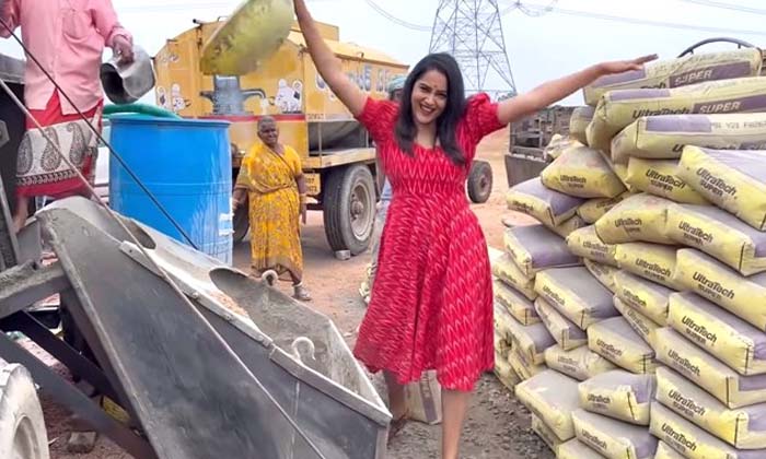  Bigg Boss Himaja Shares Her Dream House Construction Video , Bigboss Contestent-TeluguStop.com