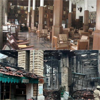 Massive Fire Destroys British-era Secunderabad Club (ld) #massive #destroys Massive Fire Destroys British-era Secunderabad Club (ld) #massive #destroys-TeluguStop.com