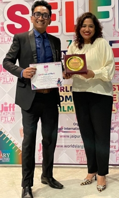  ‘mere Desh Ki Dharti’ Wins 2nd Best Film Award At Jaipur Internation-TeluguStop.com