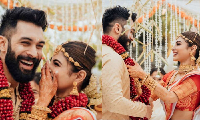  Mouni Roy Marries Suraj Nambiar Details,  Mouni Roy, Marriage, Goa, Suraj Nambia-TeluguStop.com