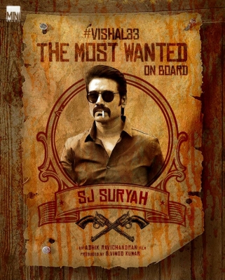  S.j. Suryah Was Roped In To Vishal’s Film Alongside Director Adhik Ravi-TeluguStop.com