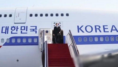  S.korean Prez Returns After 3-nation Trip #skorean #prez-TeluguStop.com