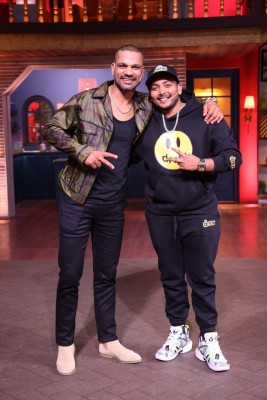  Shikhar Dhawan Plays Flute, Prithvi Shaw Raps On ‘the Kapil Sharma Show-TeluguStop.com