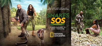  ‘snakes Sos: Goa’s Wildest’: Benhail Antao And Louise Remedios-TeluguStop.com