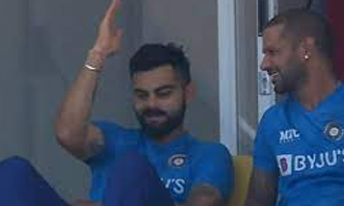  Kohli Splits Pant Six With A Different Step , Risab Panth, Sport's Updates, Late-TeluguStop.com