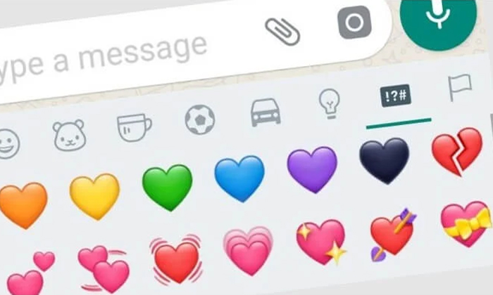  Whatsapp Heart Emojis Meaning Details,whatsapp, Whatsapp Emojis, Whatsapp Heart-TeluguStop.com