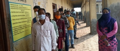  34.83 Per Cent Turnout Till 1 P.m. In Fifth Phase Of Up Assembly Polls-TeluguStop.com