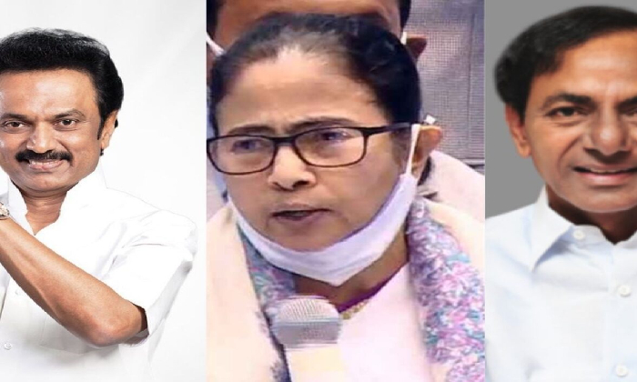  Spoke With Cms Kcr And Stalin, We Will Protect The Nation: Mamata Banerjee!-TeluguStop.com