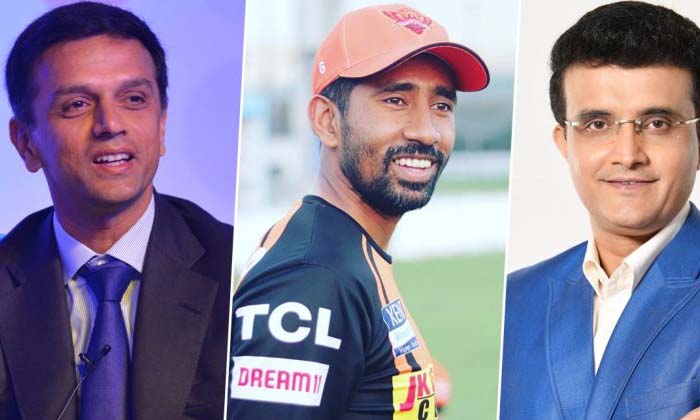  Wriddhiman Saha Fires On Ganguly Dravid Chetan , Indian Team , Ganguly , Cheta-TeluguStop.com