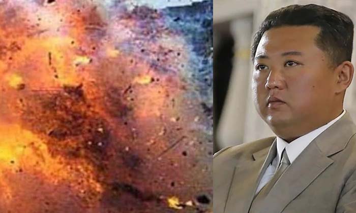  Kim Jong Un Who Bombed The Earth And Laid The Foundation Stone , Mass, Viral Ne-TeluguStop.com