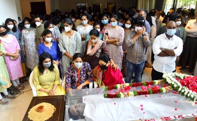 Andhra Minister's Body Brought To Nellore Andhra Minister's Body Brought To Nellore-TeluguStop.com