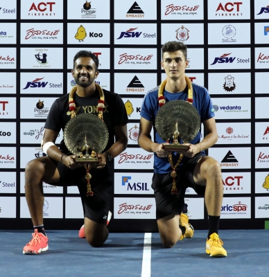  Bengaluru Open 2: Kadhe-erler Lift Doubles Title; Dimitar Stuns Enzo, To Meet Vu-TeluguStop.com