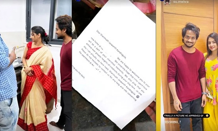  Shanmukh Jaswanth New House Photos Goes Viraln In Social Media, Deepthi Sunaina,-TeluguStop.com