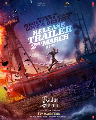 Makers Announce Special Trailer For 'radhe Shyam' Makers Announce Special Trailer For 'radhe Shyam'-TeluguStop.com