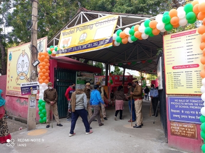 Model Booths: Noida’s Dance Of Democracy #noidas #democracy Model Booths: Noida’s Dance Of Democracy #noidas #democracy-TeluguStop.com