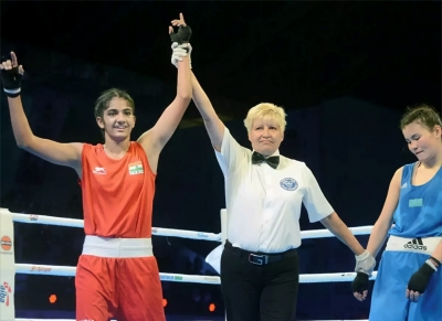  Nitu, Anamika Enter Quarters At 73rd Strandja Memorial Boxing Tournament-TeluguStop.com