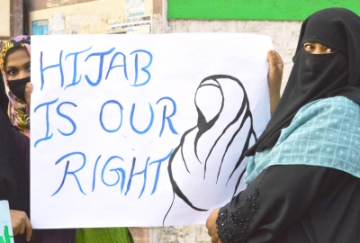  Opposition Raises K’taka Hijab Row In Parliament #raises #ktaka-TeluguStop.com