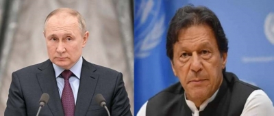  Putin, Imran Khan Discuss Energy And Economic Cooperation-TeluguStop.com