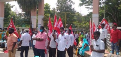  Retrenched Hm Workers In Tn To Go On Hunger Strike From Monday-TeluguStop.com