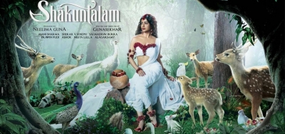  Samantha's First Look From 'shakuntalam' Shows Her As An Enchantress-TeluguStop.com