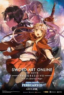  'sword Art Online Progressive: Aria Of A Starless Night' To Release In India On-TeluguStop.com