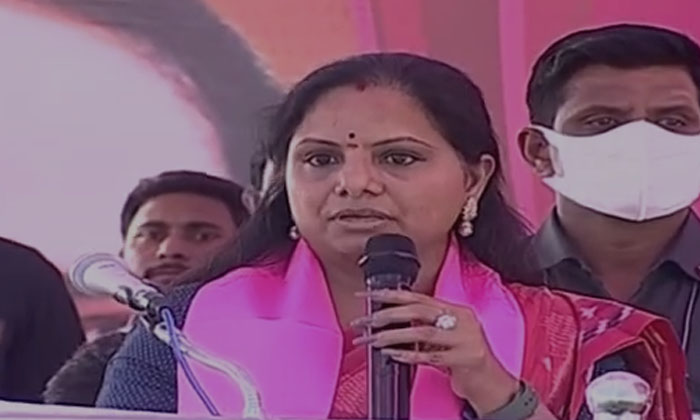  Mlc Kavitha Comments On Bjp Party, Mlc Kavitha, Trs Party , Kcr , Bjp Party , Ts-TeluguStop.com