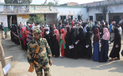  Voter Turnout At 3 Pm: Up 51.93%, Uttarakhand 49.24% & Goa 60.18% #voter #tu-TeluguStop.com