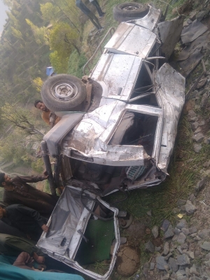  7 Of Marriage Party Killed In Road Accident In J&k's Poonch-TeluguStop.com