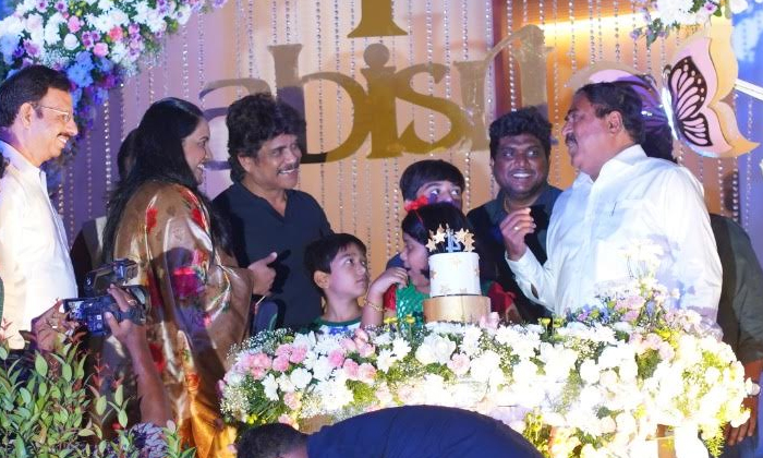  Abhishree's Birthday Celebrations, Ips Vc. Sajjanar, Nandini Rai, Mp. Gurumurthi-TeluguStop.com