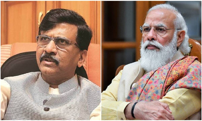  Shiv Sena Mp Sanjay Raut Has Broken His Lip On The Bjp’s Victory In Four S-TeluguStop.com