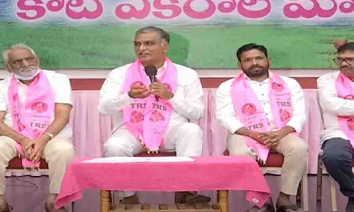  Telangana: Minister Harish Rao Fires At Bjp Leaders!-TeluguStop.com