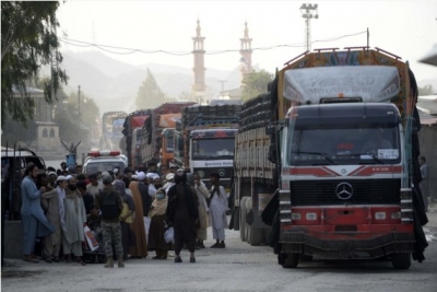  Afghanistan, Pakistan Agree On Free Movement Of Cargo Trucks-TeluguStop.com