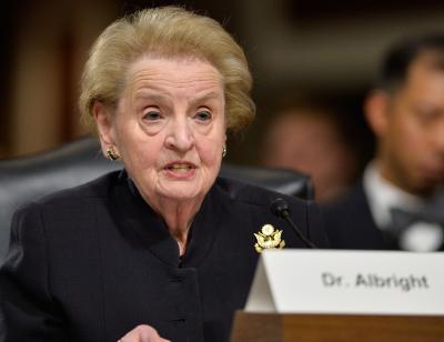  Albright, 1st Female Us Secy Of State, Dies Of Cancer-TeluguStop.com