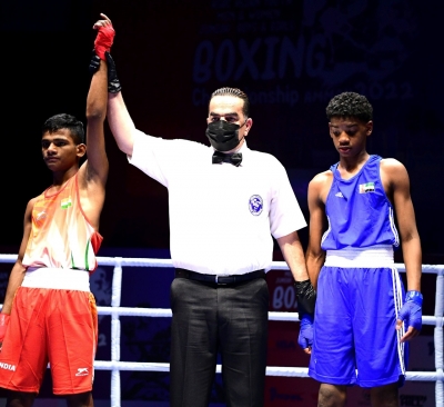  Asian Youth & Junior Boxing: Krrish, Ravi March Into Semis-TeluguStop.com