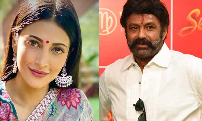  Balayya Was Upset To See Shruthi Hasan In Such Circumstances Do You Know What Ha-TeluguStop.com