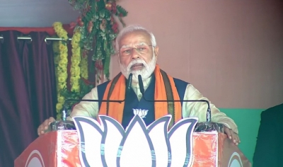  Battle For Up: Modi Interacts With Prominent Citizens In Varanasi-TeluguStop.com