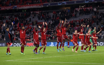  Bayern Thrash Salzburg To March Into Uefa Champions League Quarterfinal-TeluguStop.com