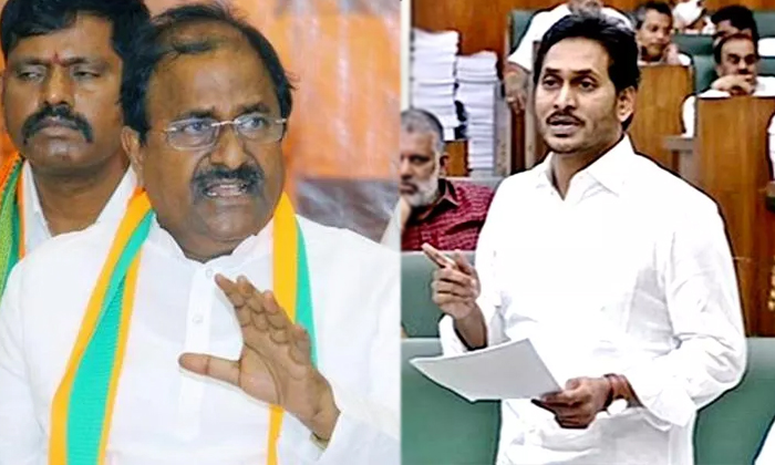 Bjp Somu Veerraju Over Jagan Comments On Ap State Capital In Assembly Details, B Bjp Somu Veerraju Over Jagan Comments On Ap State Capital In Assembly Details, B-TeluguStop.com