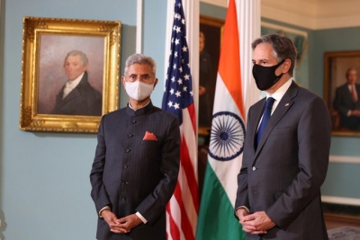  Blinken Phones Jaishankar On Eve Of Lavrov's Visit As Ukraine Diplomacy Intensif-TeluguStop.com